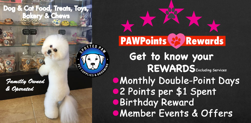 Paw Points Rewards